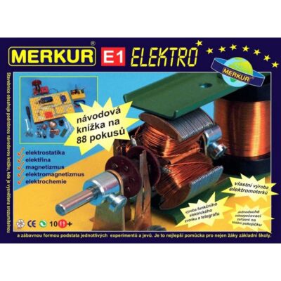 MERKUR Set 88 Experimente - Electricitate și Magnetism (E1)