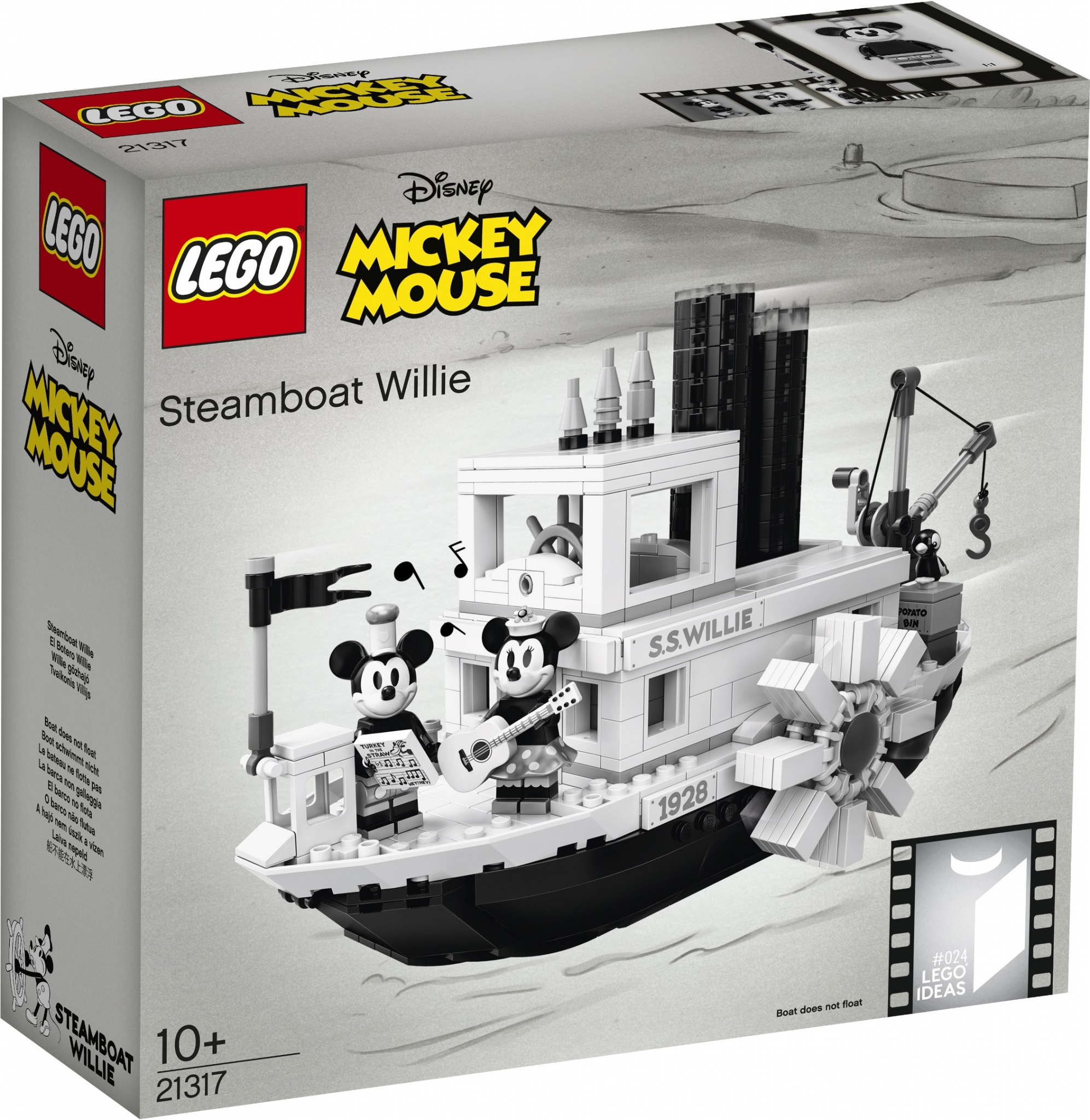 mickey mouse steamboat lego