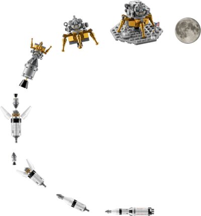 Lego Ideas 92176 - NASA Apollo Saturn (21309/92176)