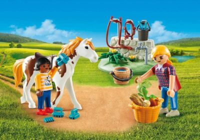 Playmobil Country 9100 - Copii cu calut PM9100