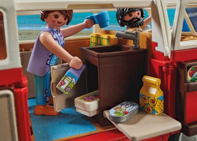 Playmobil Licensed PM70176 - Autobuz de camping Volkswagen T1 (#70176)