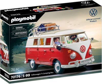 Playmobil Licensed PM70176 - Autobuz de camping Volkswagen T1 (#70176)