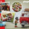 Playmobil Licensed PM70176 - Autobuz de camping Volkswagen T1 (#70176)