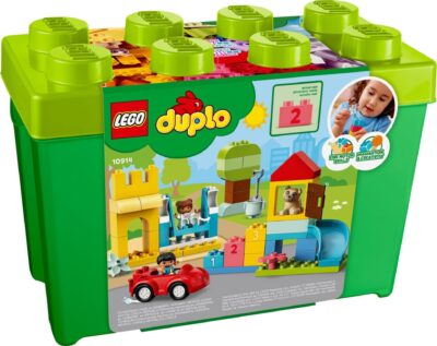LEGO DUPLO - Cutie Deluxe in forma de caramida (10914) 10914, 85 piese