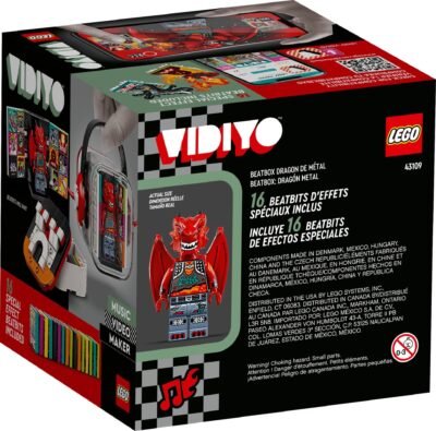 Lego VIDIYO 43109 - BeatBox Dragon Metal