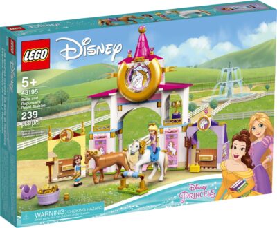 43195_alt1 Lego Disney Princess 43195 - Grajdurile regale ale lui Belle si Rapunzel