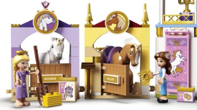 43195_alt5 Lego Disney Princess 43195 - Grajdurile regale ale lui Belle si Rapunzel