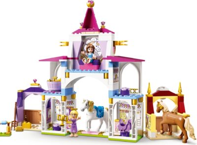 43195_alt7 Lego Disney Princess 43195 - Grajdurile regale ale lui Belle si Rapunzel