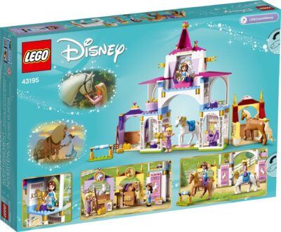 43195_alt8 Lego Disney Princess 43195 - Grajdurile regale ale lui Belle si Rapunzel