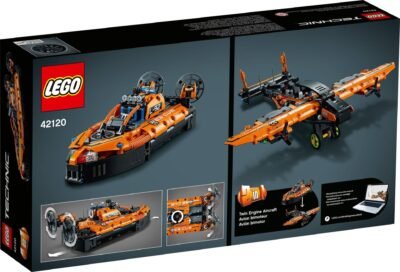 42120_alt8 Lego Technic 42120 - Aeroglisor de salvare