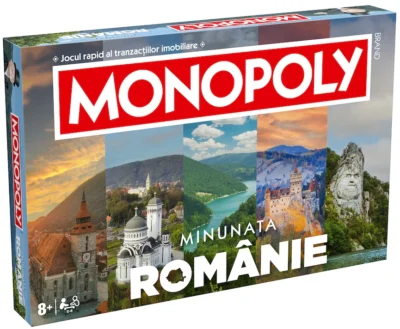 3447914262-5 Hasbro Monopoly WM04757 - Minunata Romanie