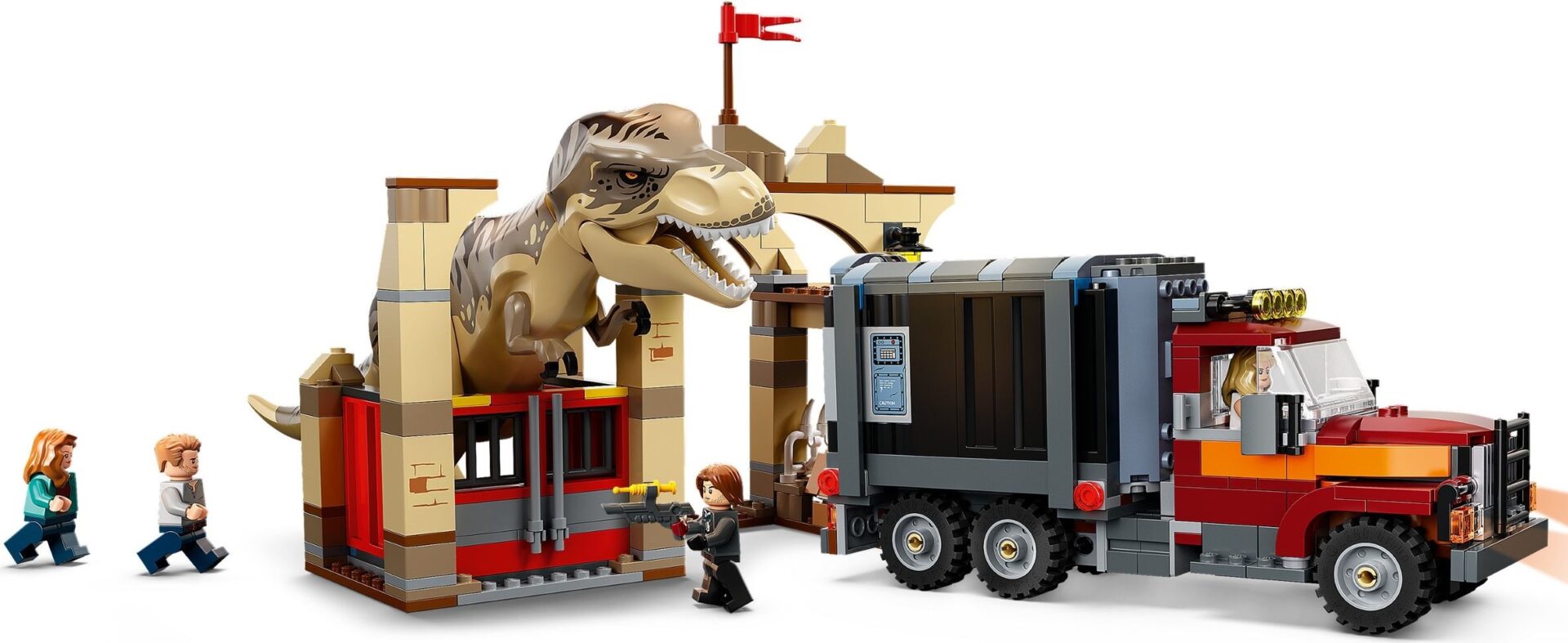 Lego Jurassic World Dominion 76948 Trex And Atrociraptor Dinosaur Breakout Llstore 