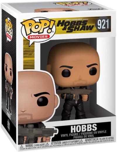 Figurina Funko Pop! Movies: Hobbs & Shaw F921 - Hobbs (Dwayne Johnson, The Rock) #921