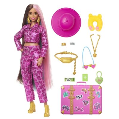 Mattel Barbie Extra Fly HPT48 - Papusa in tinuta de safari