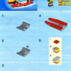 Lego City 30220 - Barca rapida a capitanului de pompieri