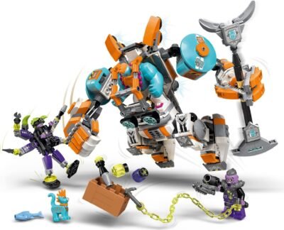 Lego Monkie Kid 80025 - Robotul incarcator al lui Sandy