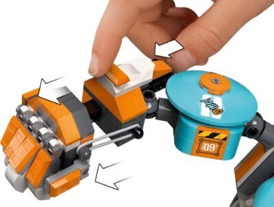 Lego Monkie Kid 80025 - Robotul incarcator al lui Sandy