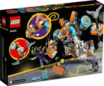 Lego Monkie Kid 80025 - Robotul incarcator al lui Sandy