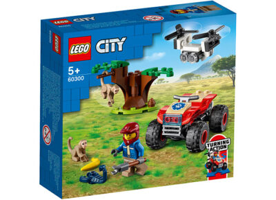 LEGO City - ATV de salvare a animalelor 60300, 74 piese
