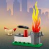 LEGO City - Elicopterul de pompieri 60318, 53 piese