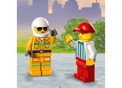 LEGO City - Elicopterul de pompieri 60318, 53 piese