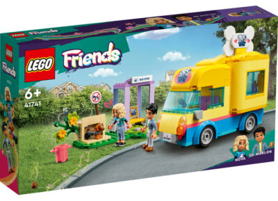 41741-lego-friends-1 LEGO Friends - Furgoneta pentru salvarea cainilor 41741, 300 piese