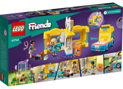 41741-lego-friends-2 LEGO Friends - Furgoneta pentru salvarea cainilor 41741, 300 piese