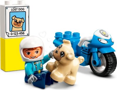 LEGO DUPLO 10967 - Motocicleta de politie
