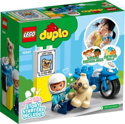 LEGO DUPLO 10967 - Motocicleta de politie