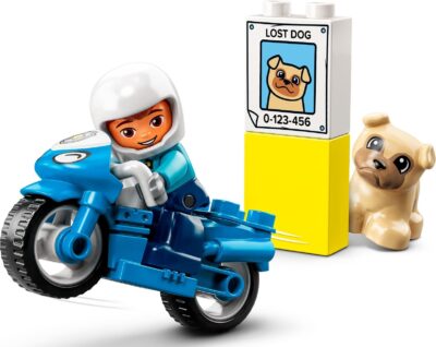 LEGO DUPLO 10967 - Motocicleta de politie