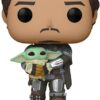 Figurina Funko POP! Movies: Star Wars F461 -  The Mandalorian with Grogu #461