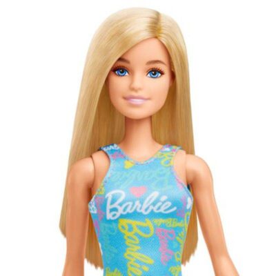 Mattel Papusa Barbie GBK92 - Blonda cu Rochita Barbie
