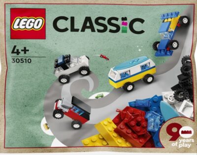 Lego Classic 30510 - 90 de ani cu masini (polybag)