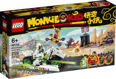 Lego Monkie Kid 80006 - White Dragon Horse Bike