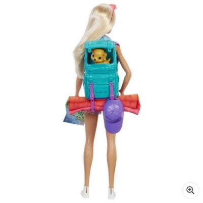 Mattel Papusa Barbie HDF73 - Barbie Camping Barbie Malibu Cu Accesorii