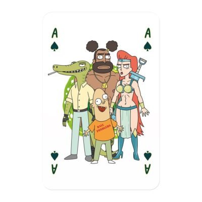 Carti de joc Waddingtons WM00039 - Rick & Morty