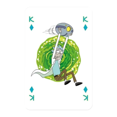 Carti de joc Waddingtons WM00039 - Rick & Morty
