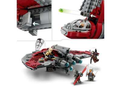 75362-lego-star-wars-5 LEGO Star Wars - Naveta Jedi T-6 a lui Ahsoka 75362, 601 piese