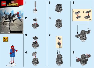 Lego Marvel Super Heroes 30488 - Spider-Man vs. The Venom Symbiote