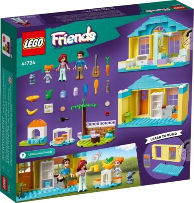 41724_alt5 LEGO® Friends 41724 - Casa lui Paisley