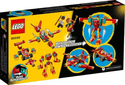 Lego Monkie Kid 80030 - Creatiile Toiagului lui Monkie Kid