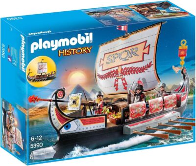 Playmobil History 5390 - Nava razboinicilor romani (PM5390)
