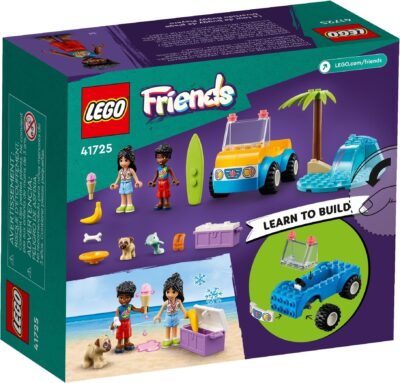 LEGO® Friends 41725 - Distractie pe plaja in buggy
