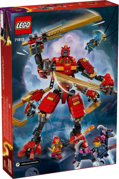 LEGO® NINJAGO® 71812 - Robotul ninja catarator al lui Kai