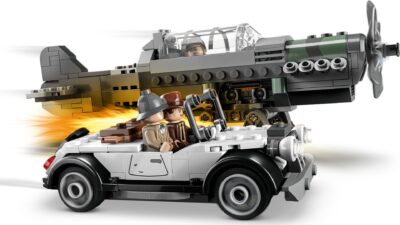 LEGO® Indiana Jones 77012 - Urmarire cu avionul de vanatoare