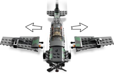 LEGO® Indiana Jones 77012 - Urmarire cu avionul de vanatoare
