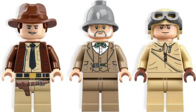 LEGO® Indiana Jones 77012 - Urmarire cu avionul de vanatoare