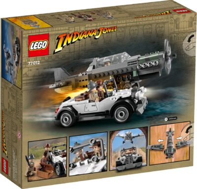 LEGO® Indiana Jones 77012 - Urmarire cu avionul de vanatoare