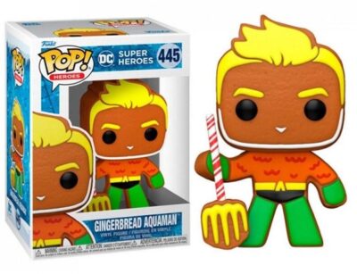 Figurina Funko POP! DC SUPER HEROES F445 - GINGERBREAD AQUAMAN (#445)
