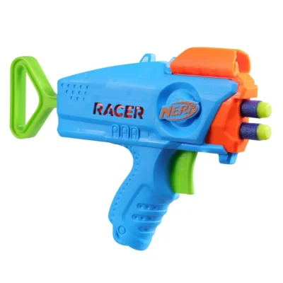 Hasbro Nerf F8637 - Set pistol cu 4 proiectile Nerf Elite Jr Racer